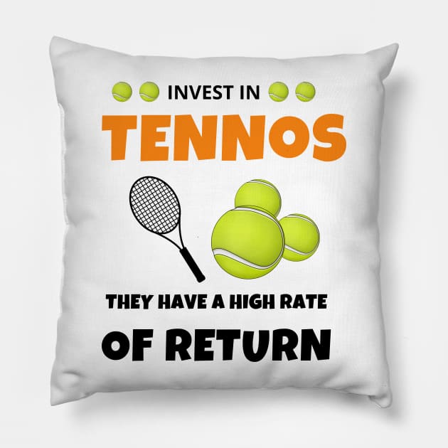 Australian Aussie Open Tennos Tennis Pillow by TopTennisMerch