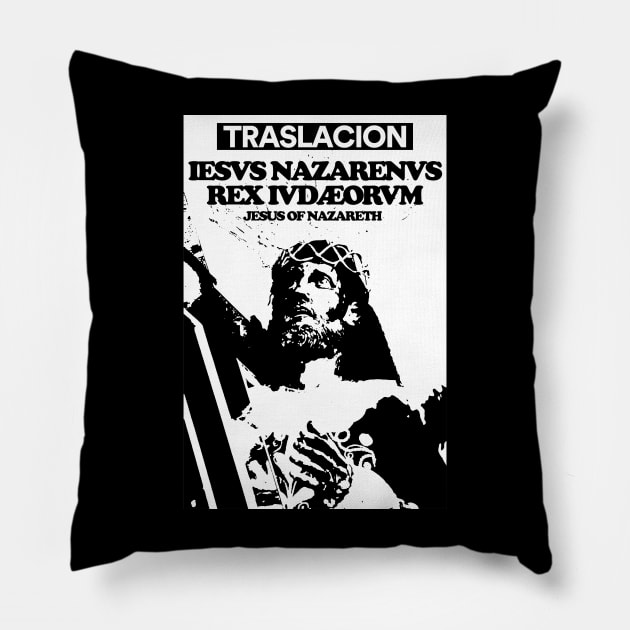 TRASLACION - FEAST OF THE BLACK NAZARENE Pillow by Obedience │Exalted Apparel