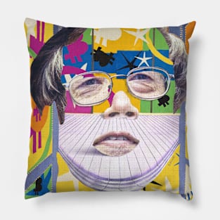 Face of Satoshi #3 Pillow