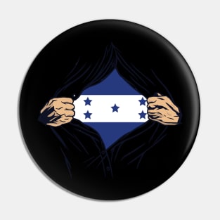 Proud Honduras Flag, Honduras gift heritage, Honduran girl Boy Friend Hondureño Catracha Pin