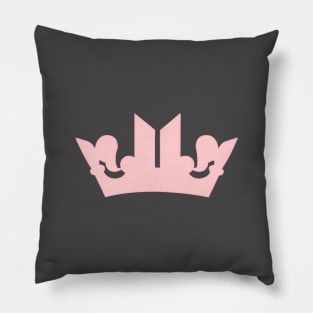 BTS PINK CROWN Pillow