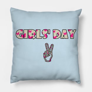 girls' day Pillow