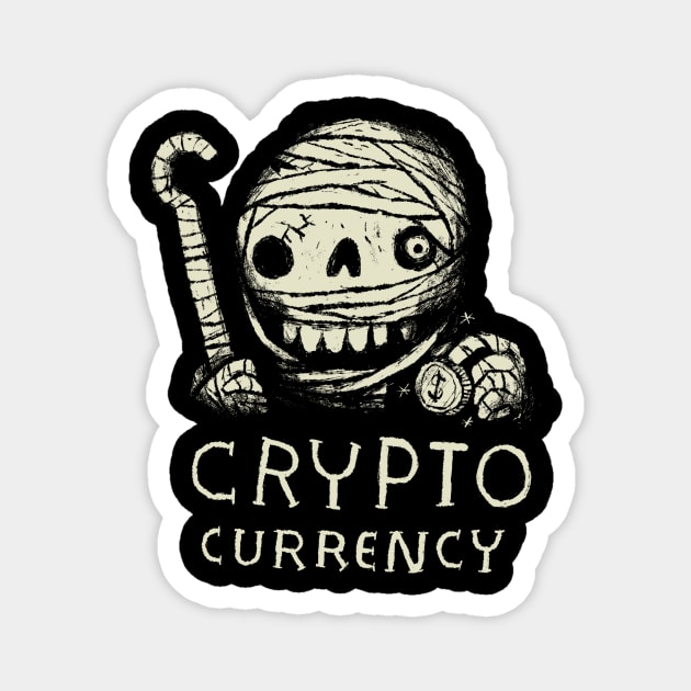 crypto currency Magnet by Louisros