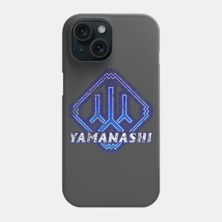 Yamanashi Prefecture Japanese Symbol Distressed Phone Case