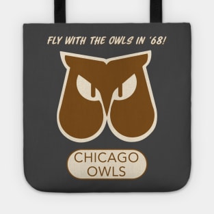 Defunct - Chicago Owls Football 1968 Tote