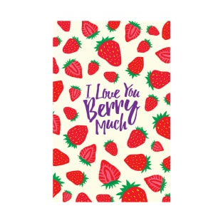DMP Strawberries Poster RGB T-Shirt