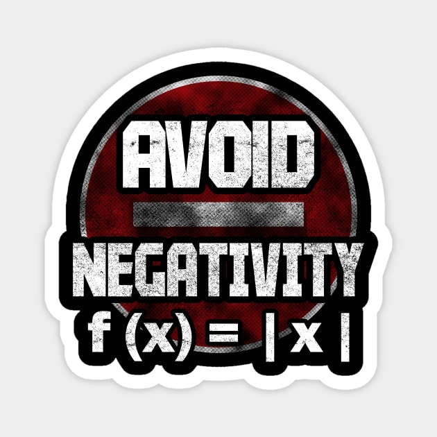 Avoid negativity Magnet by captainmood