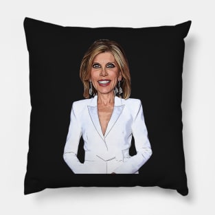 Christine Baranski Bobblehead Pillow