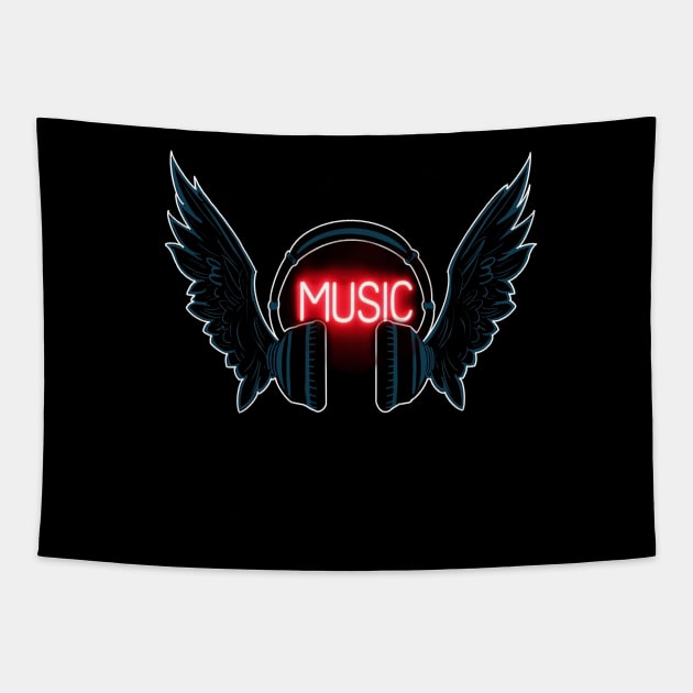 Music Tapestry by SAN ART STUDIO 