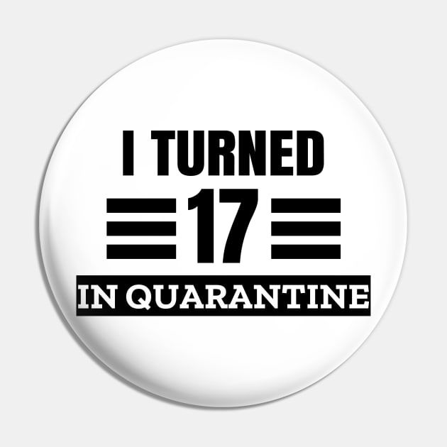 I Turned 17 In Quarantine Pin by LunaMay