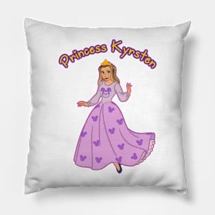 Princess Kyrsten title Pillow