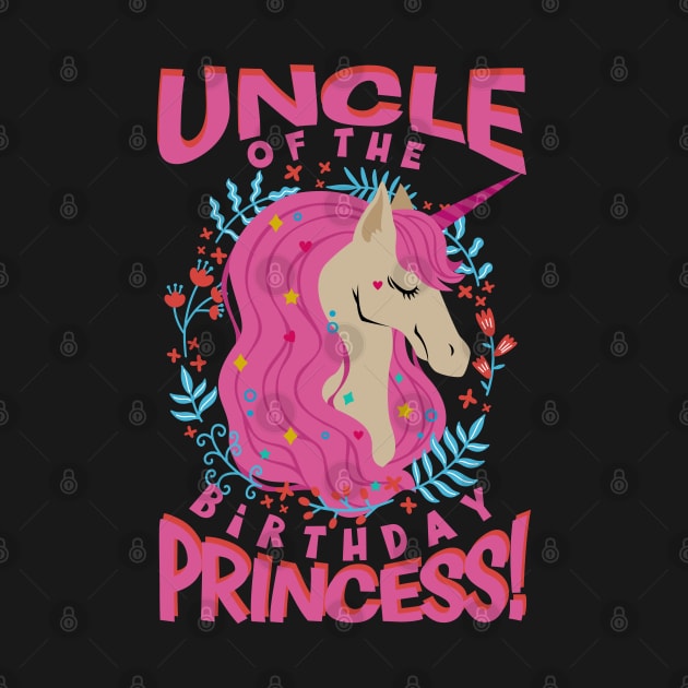Uncle of the Birthday Princess Unicorn by aneisha