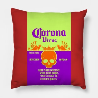 coronavirus Pillow