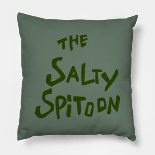 The Salty Spitoon logo Pillow