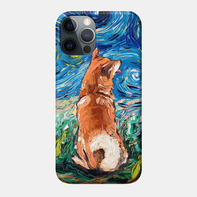 Shiba Inu Night - Shiba Inu - Phone Case