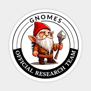 Gnomes Official Research Team Magnet