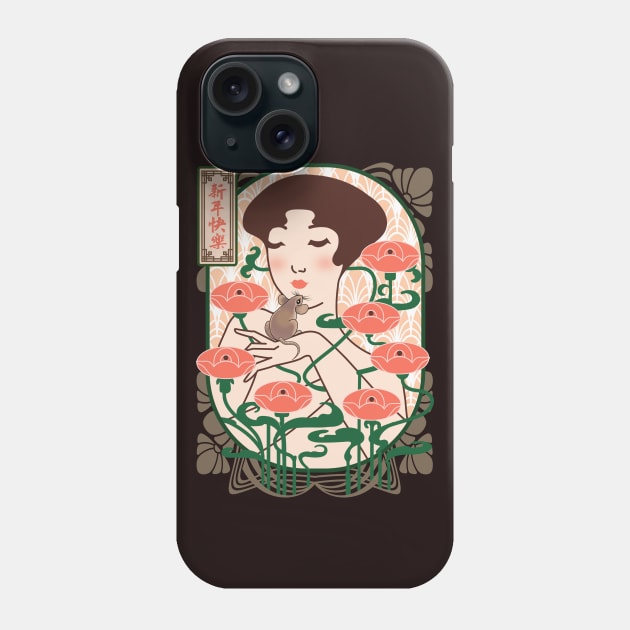 Chinese Year of the Rat Phone Case by PalmGallery