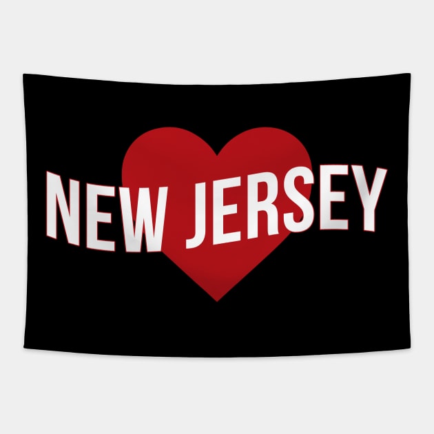 New Jersey Love Tapestry by Novel_Designs