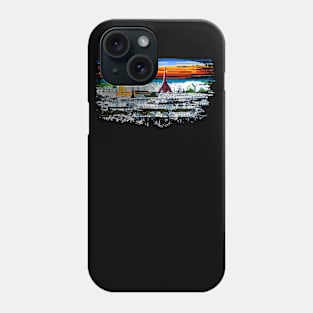 Invading Paris Space Phone Case