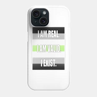 Agender Pride: I am... Phone Case