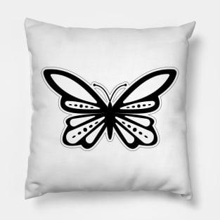 Butterfly Art Pillow