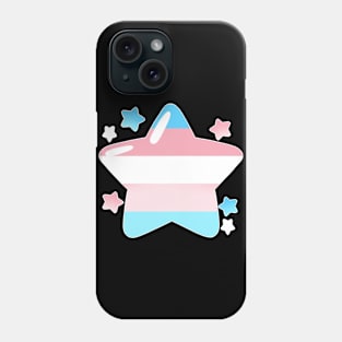 LGBTQ+ Pride Flag Stars - Transgender Phone Case