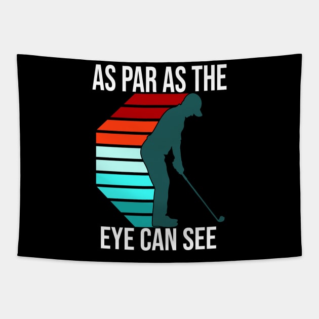 funny golf gifts Tapestry by Jandjprints