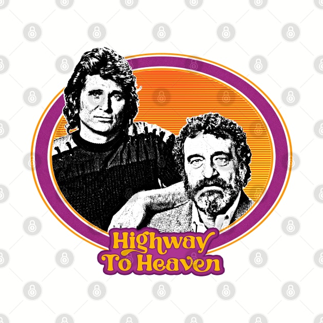 Highway to Heaven / 1980s Retro TV Show Design by DankFutura