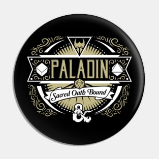 D&D Paladin Pin