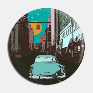 MOODY PORTLAND OREGON Pin