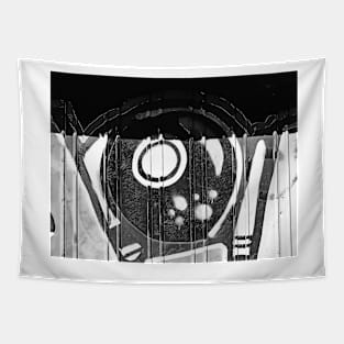 Graffiti Noir Tapestry