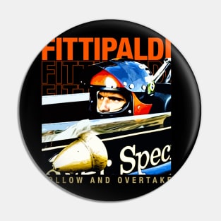 Emerson Fittipaldi 1972 Champion Retro Pin