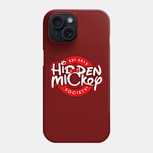 Rock the Dots White & Red HMS Logo Phone Case