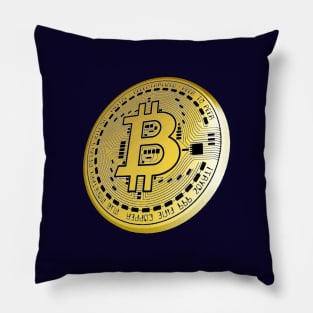 Bitcoin Digital Crypto Currency Pillow