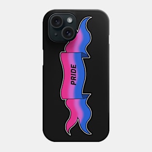 bisexual pride banner Phone Case