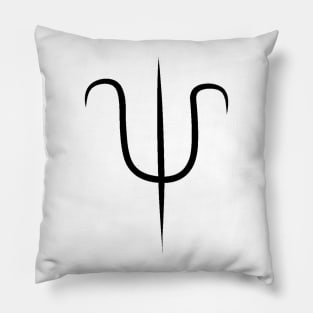 Minimal Trident Design Pillow