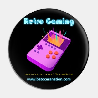 Retro Gamer Logo 21 Pin