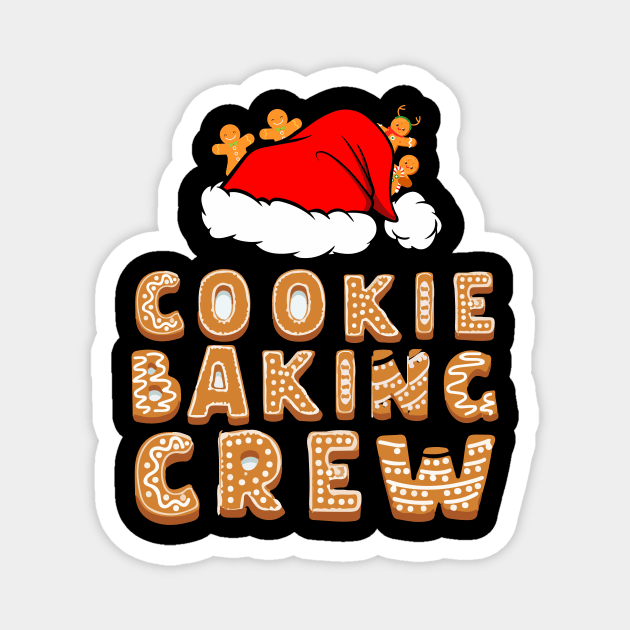 Cookie Baking Crew Magnet by Work Memes