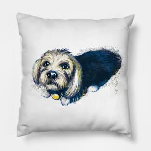 Puppy Dog Eyes Pillow