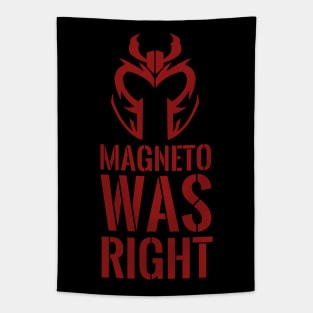 Magneto was right Tapestry