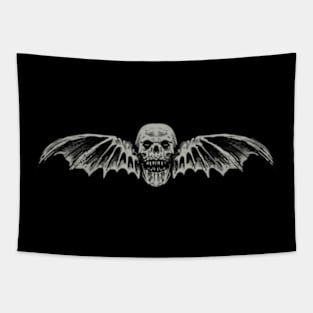 Skull Bat Tapestry