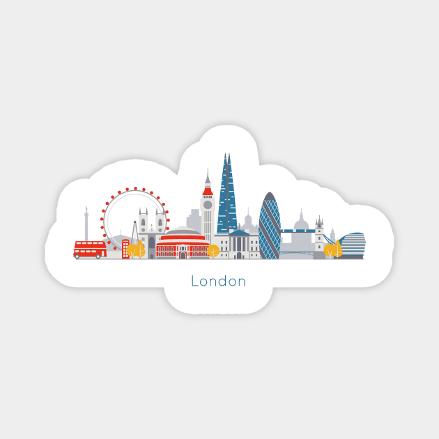 London Magnet by Antikwar