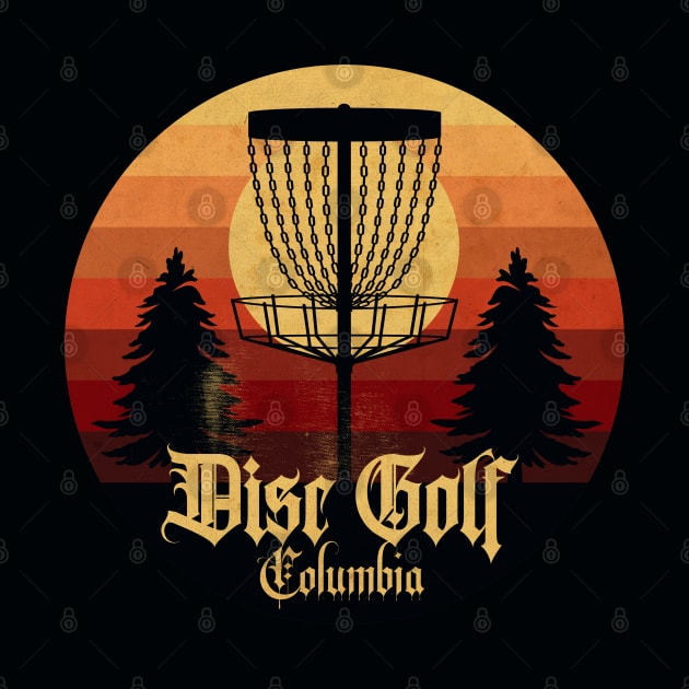 Disc Golf Columbia by CTShirts