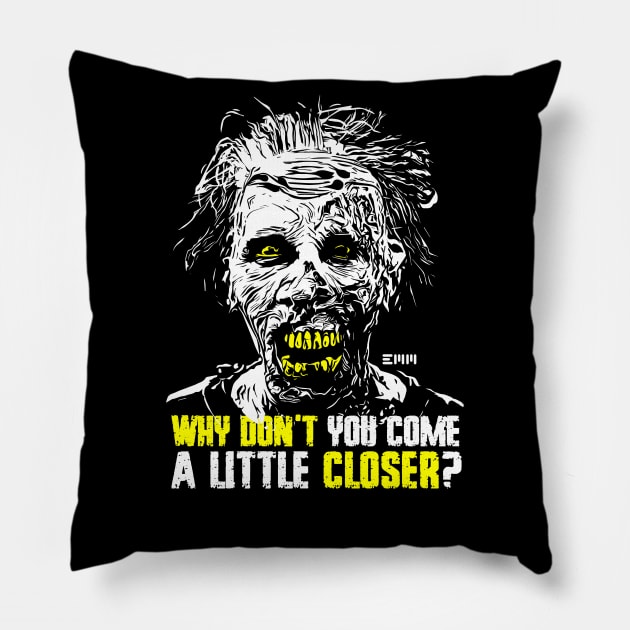 Monster, Zombie, Scary Creature, evil Pillow by ArtMofid