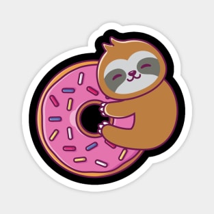 Sloth Donut Magnet