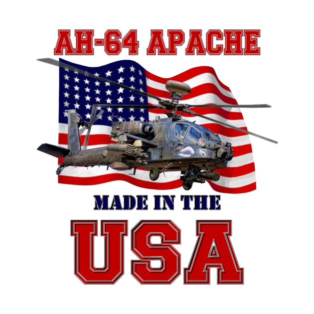 AH-64 Apache Made in the USA by MilMerchant