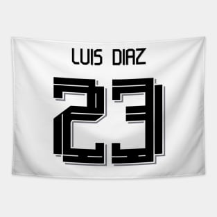 Luis Diaz Liverpool Away jersey 22/23 Tapestry