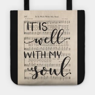 It is Well With My Soul, Vintage Hymn Tote