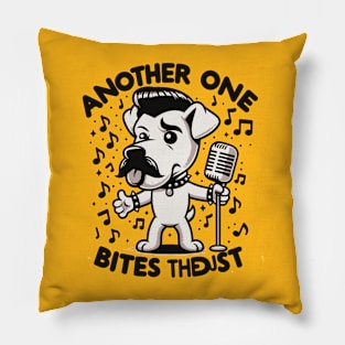 Another One Bites The Dust - Queen Tribute - Freddy Tribute - Mercury - Queen - Funny Sayings - Funny Gift - Funny Slogan - Funny Quotes - Funny Animals - Rock Tribute - Music Rock - Pop Pillow