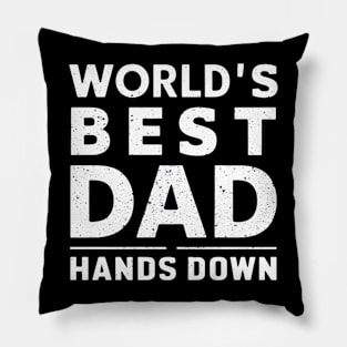 World's Best Dad Pillow